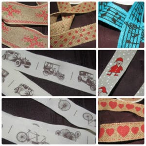 Musical - Vintage Cars - Christmas - Luxury Ribbons