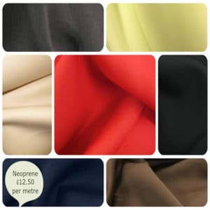 neoprene Scuba Wetsuit Divesuit Fashion Fabric Material - 150cm Wide