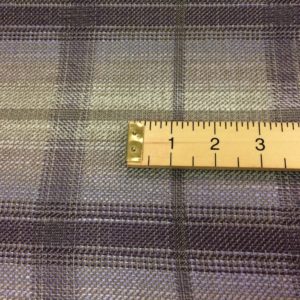Lilac Cream Beige Check Upholstery Fabric - Curtain Material 150 cm Wide - Lilac