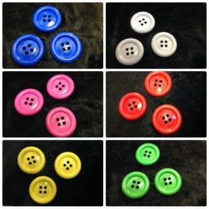 Ring Edge Super Size Novelty Buttons - 60mm