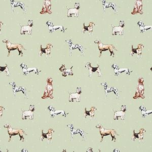 Dress Fabric dog