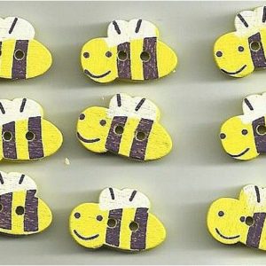 bumble bee cover buttons