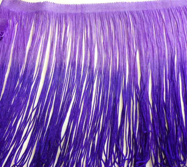 Uploaded ToShaded Purple/ Mauve Fringe Decorative Dress / Furnishing Trimming -13 inch (32 cm)