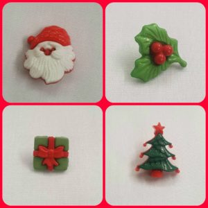 Christmas buttons