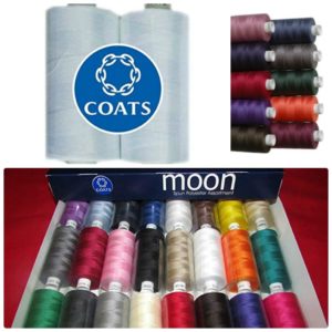 multi colours sewing machine thread