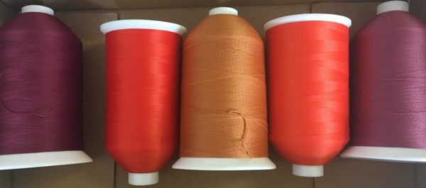 red reels sewing thread