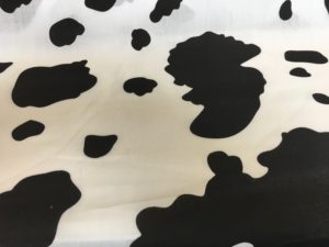 cow hyde patterned fabric