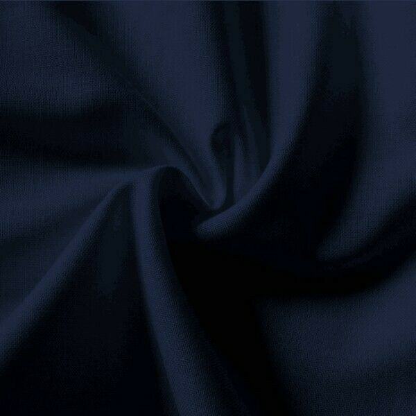 navy blue cotton dress fabric