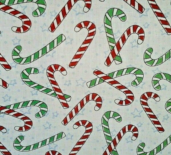 christmas candy cane cotton dress fabric for craft wholesale fabrics