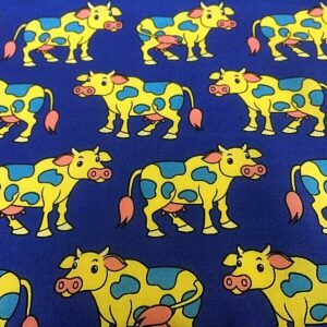 cow cotton dress fabric for craft wholesale fabrics and dress making