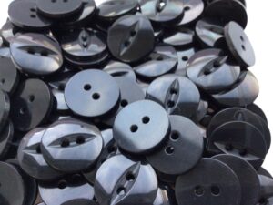 black round fish eye buttons for craft wholesale haberdashery