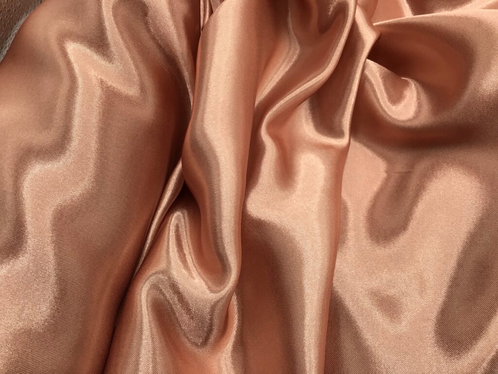 silky satin plain dressmaking fabric for craft wholesale