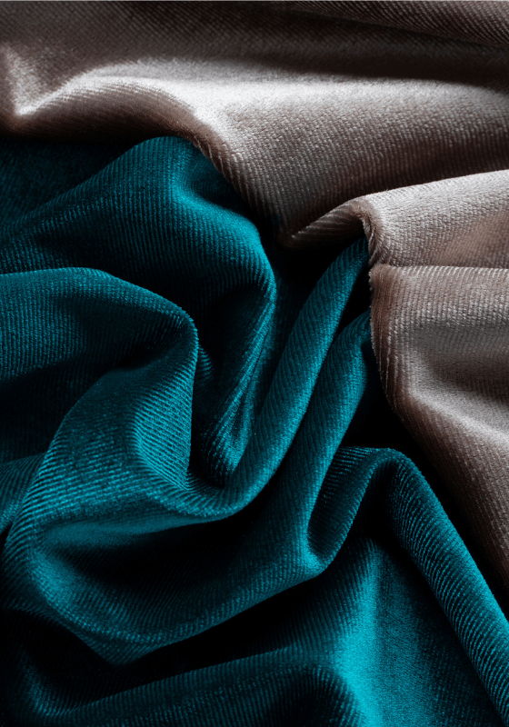 mixed crushed velvet fabric