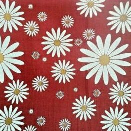red daisy dress fabric for craft wholesale fabrics